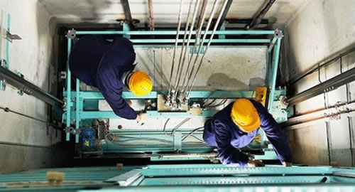 電梯井道內維護